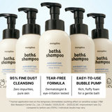 Foam Bath & Shampoo -14.10 oz