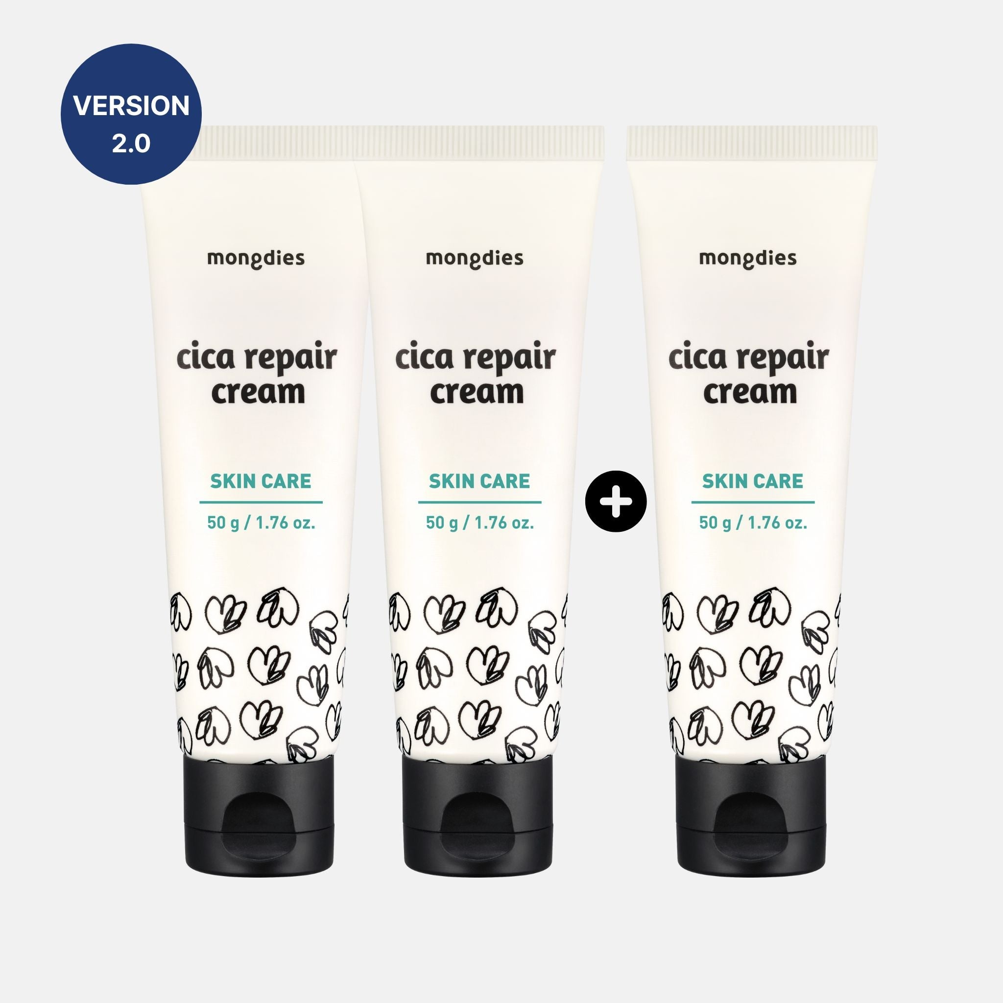 Cica Repair Cream 2+1 - MongdiesUS