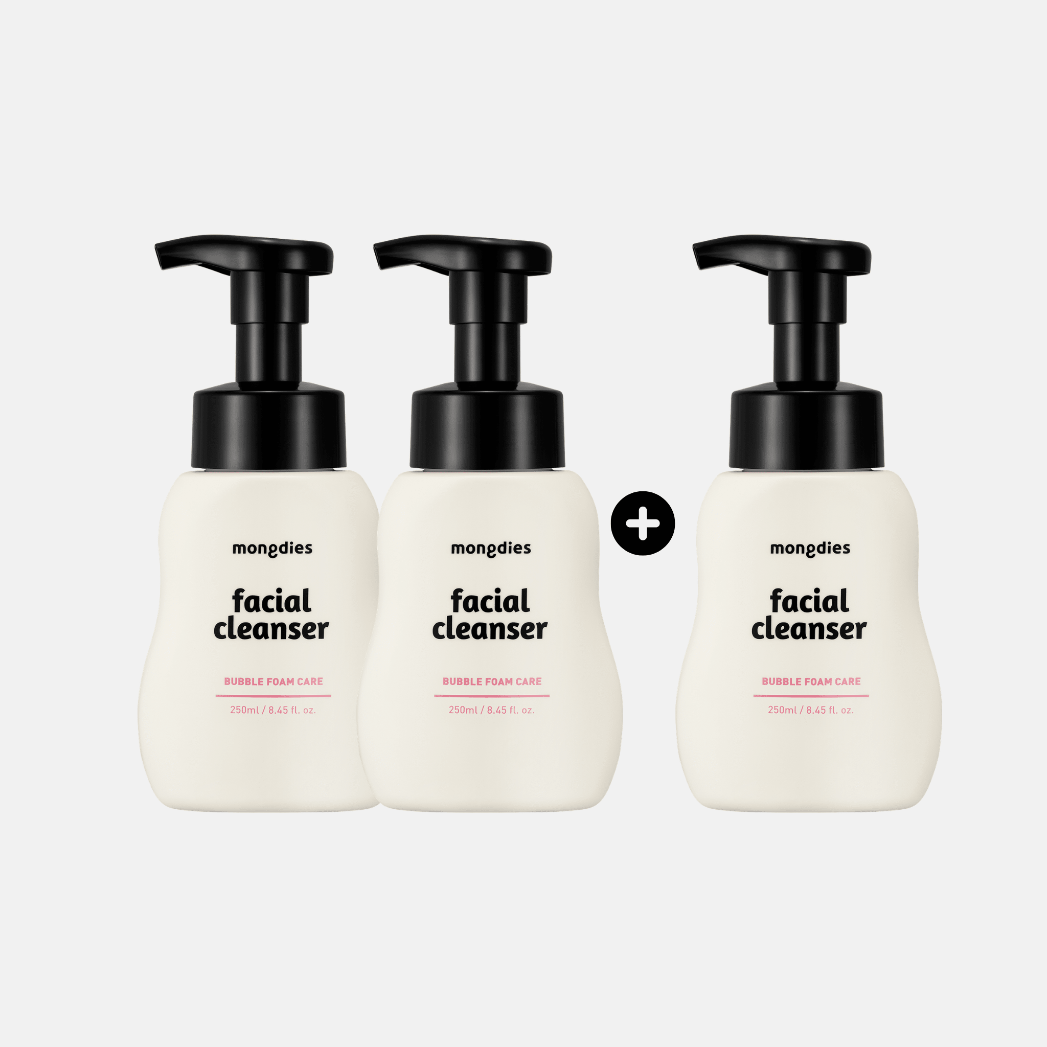 Facial Cleanser 2+1 - MongdiesUS