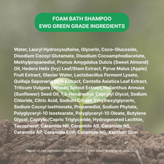 Foam Bath & Shampoo 2+1 - MongdiesUS